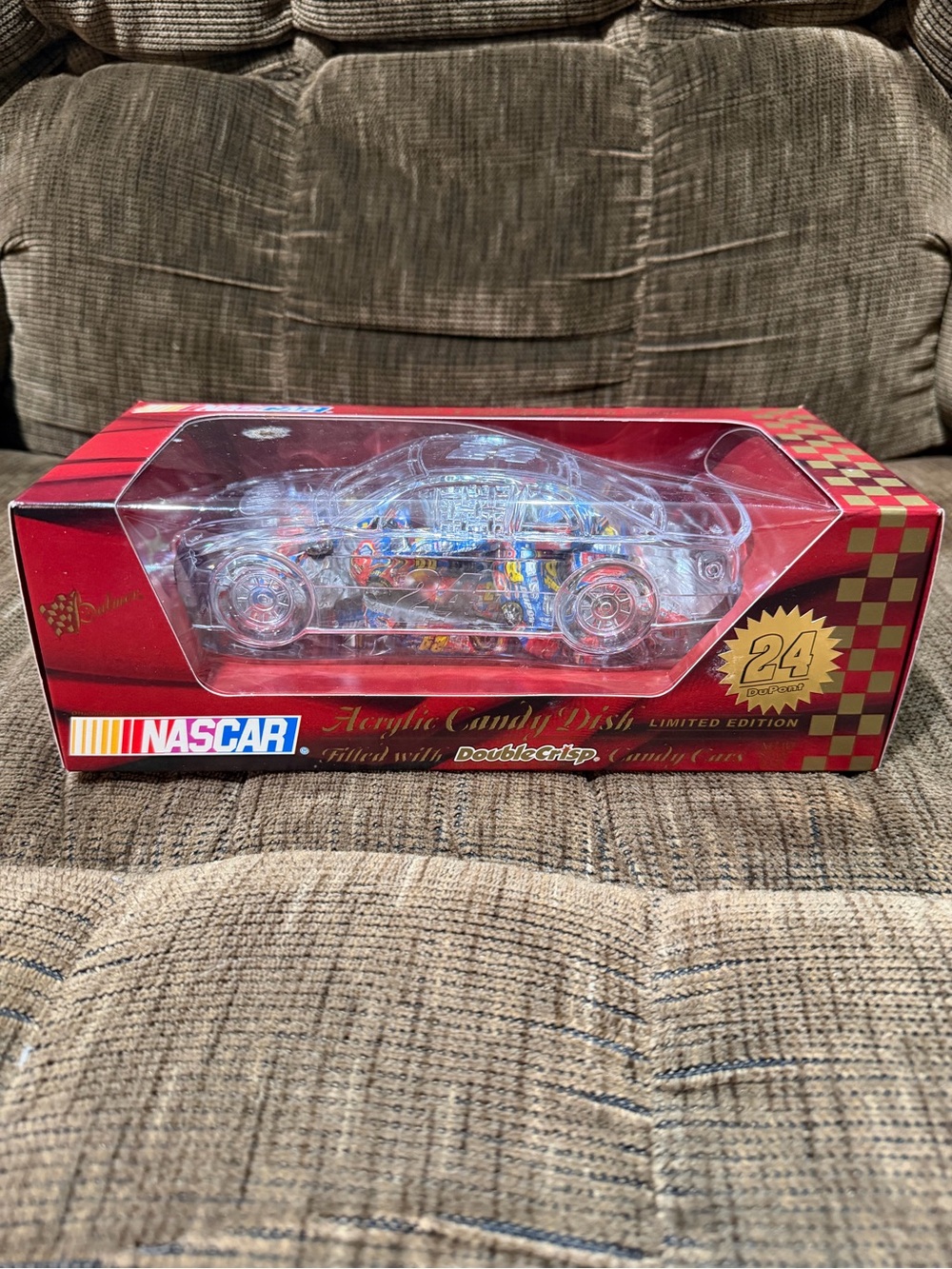 Nascar Red and Black Branded Box Artwork